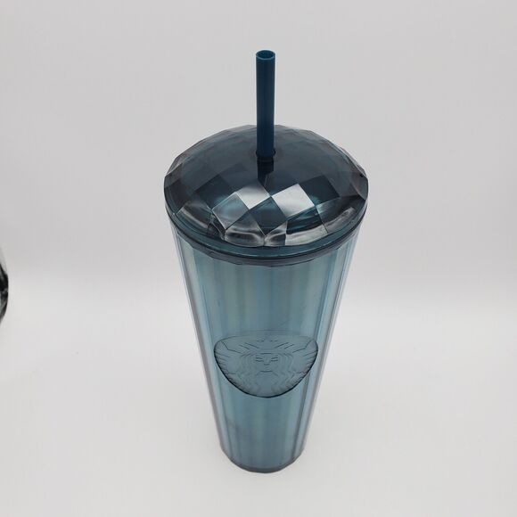 Starbucks Tumbler Ocean Kaleidoscope 2022 Cold Cup Venti 24oz NWT - Picture 3 of 8